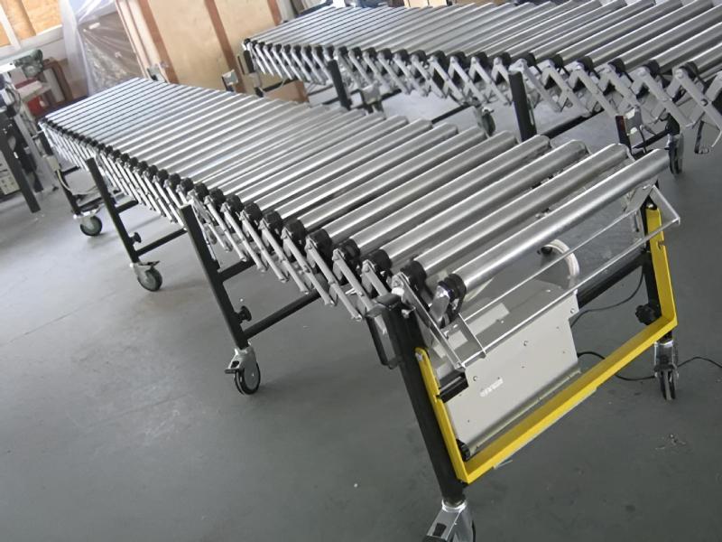 Motorized Roller Conveyor 150 Kg Capacity for Warehouse Handling