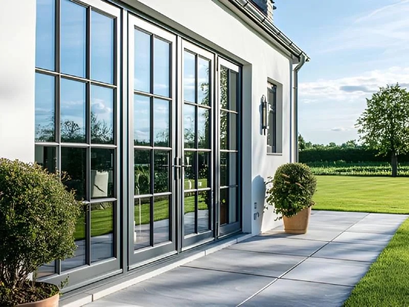 UPVC Work with Glass for Residential and Commercial Buildings