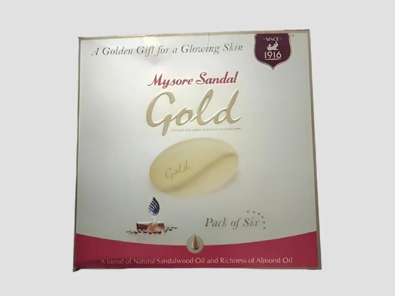 Sandalwood Bath Soap Gold Trio Pack Of Six Family Bathing Mysore Sandal