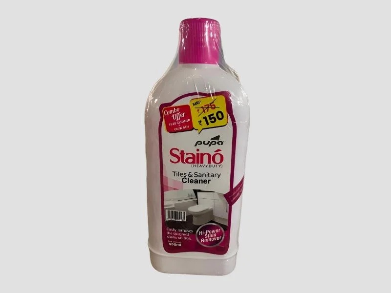Tile and Sanitary Cleaner Hi Power Stain Remover Bathroom Cleaning Staino 550 ML