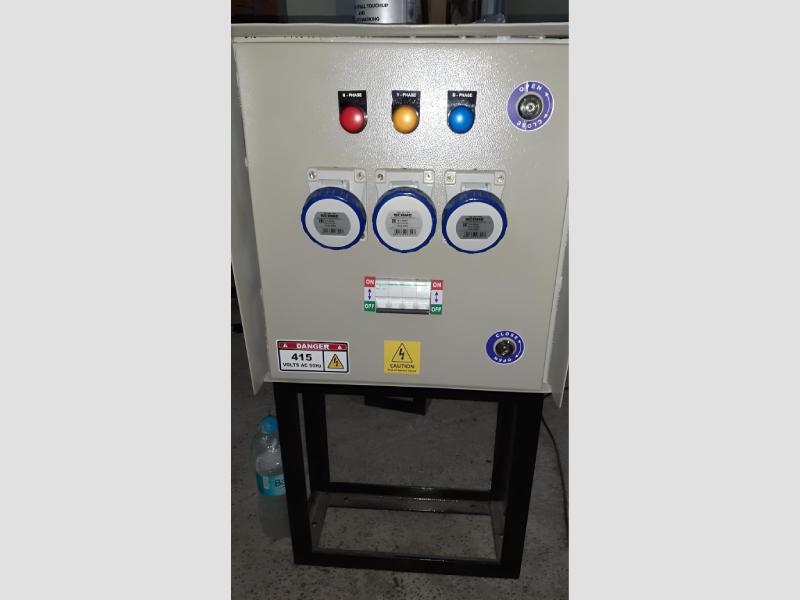 Plug and Socket Panel for industrial power connectivity