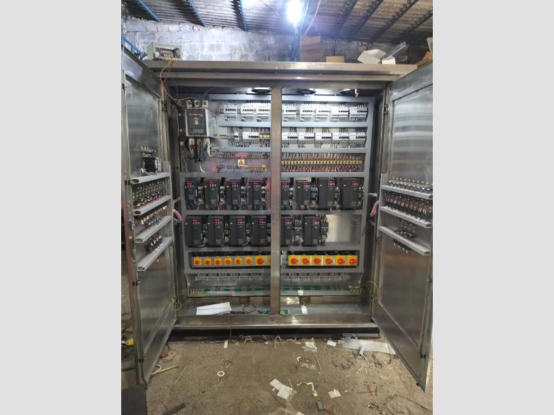 SS Exchart Fan VFD Control Panel for exhaust systems