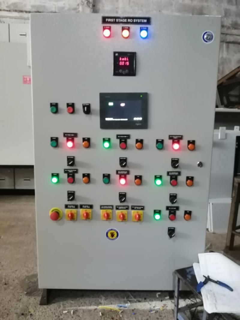 STP Panel for sewage treatment plant control