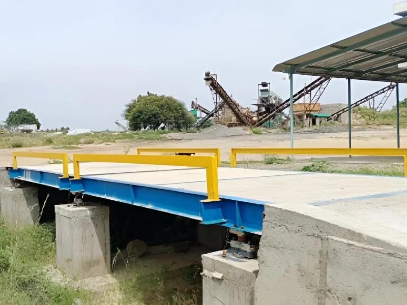 Digital Concrete Weighbridge 60 Ton Industrial Use