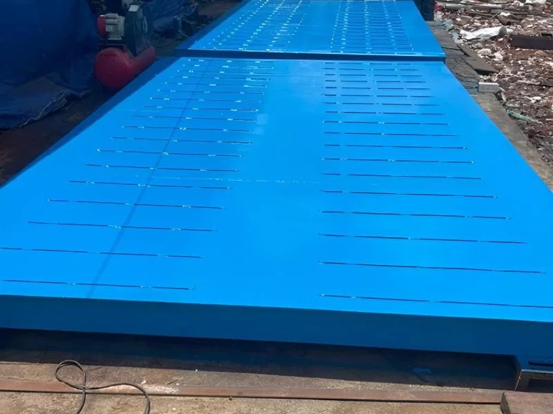 Mild Steel Pitless Weighbridge 100 Ton Electronic