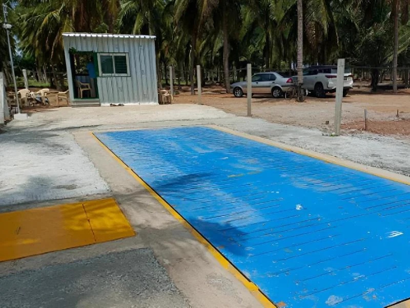Toll Weighing System 150 Ton Digital Steel Platform