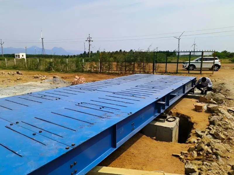Truck Scale Weighbridge 40 to 100 Ton Mild Steel 