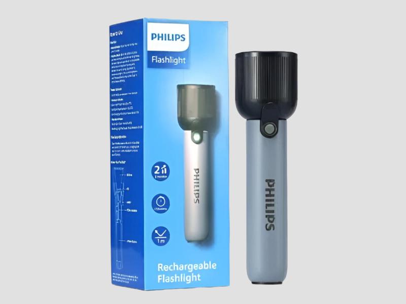 Philips ABS Torch 400Lumens, 150m Range, 2000mAh SFL1181/56