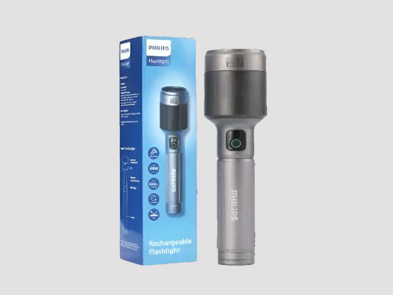 Philips Rechargeable Torch 3000Lumens,1000m Range, 9000mAh SFL5102/56