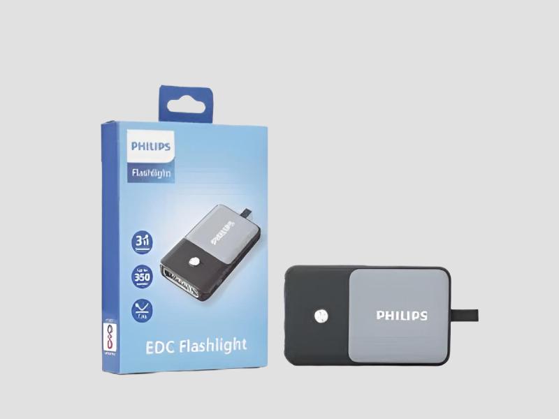 Philips Torch with UV Light – 350Lumens, 1200mAh SFL3403/56