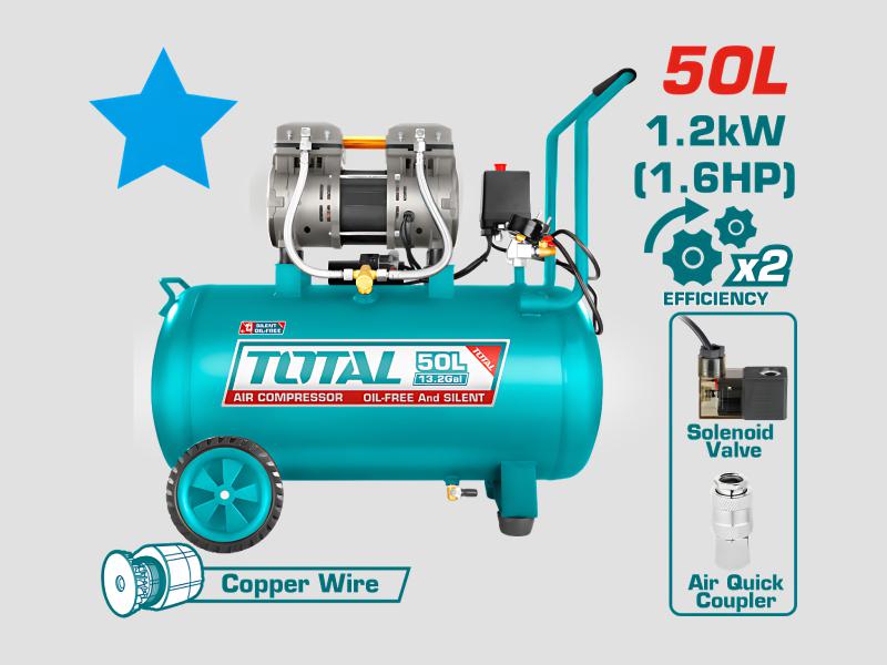 Total 50 Ltr Air Compressor- TCS1120508