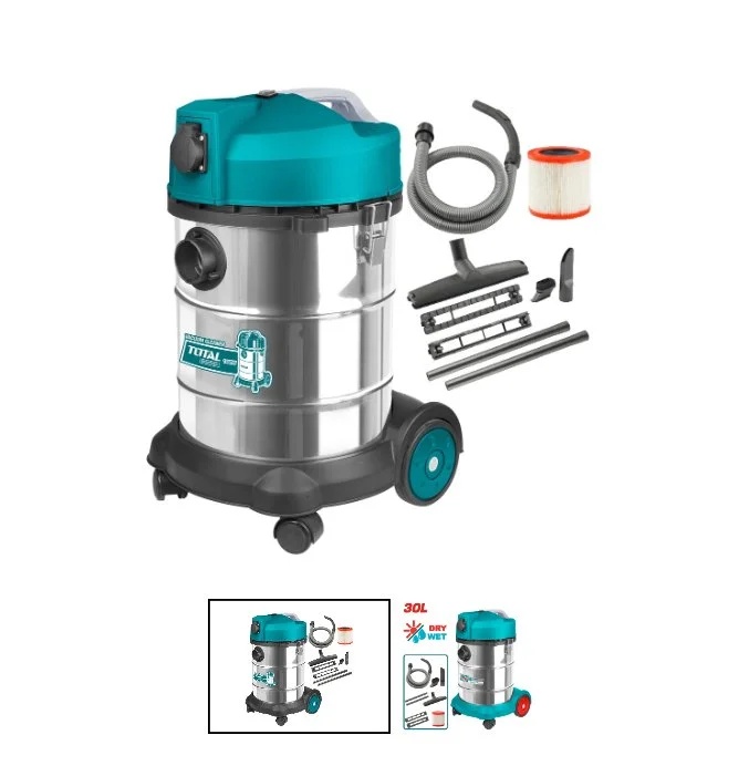 Total Vacuum Cleaner Wet & Dry 1400W - TVC14301