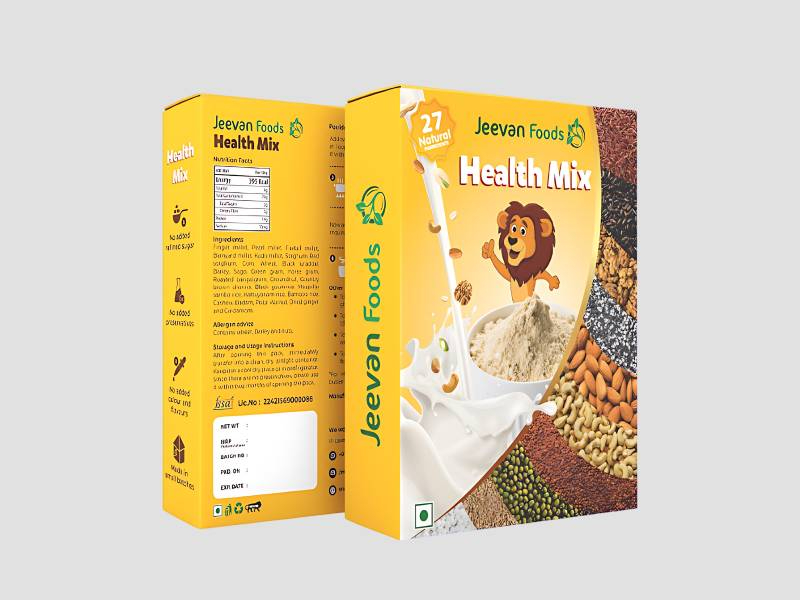 Packaging Box For Health Mix Powder
