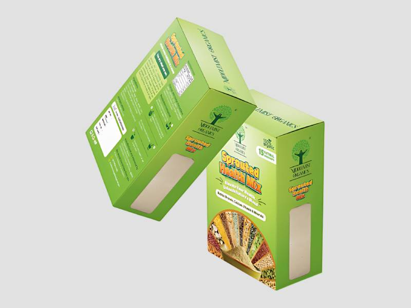 Custom Box Packaging For Health Mix