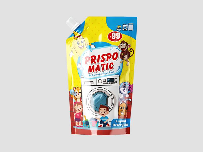Liquid Detergent For Standup Spout Pouch