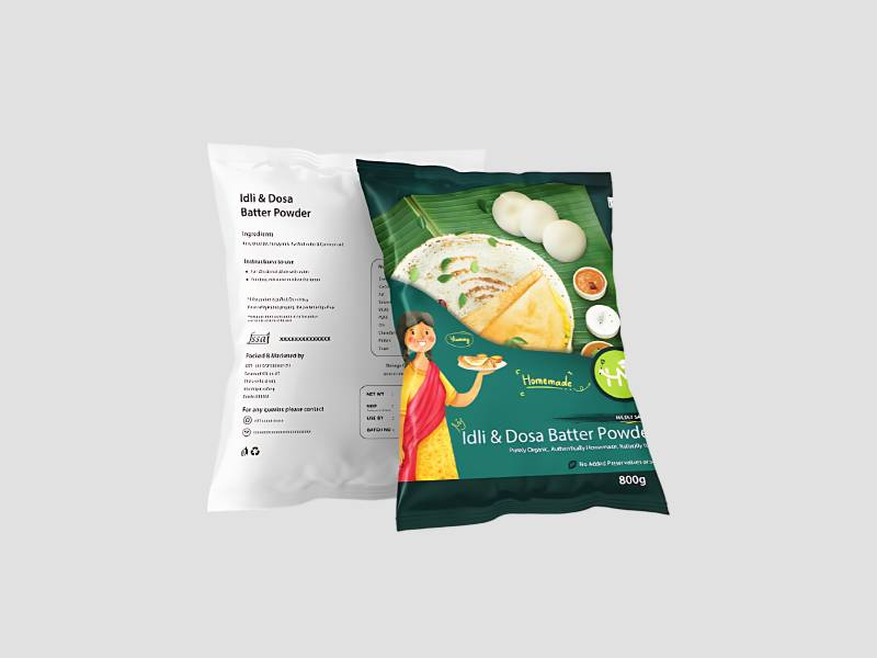 Idly dosa batter Packaging