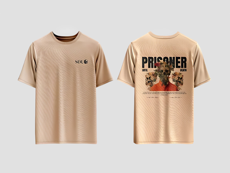 Knitted Cotton T-Shirt For Men - Soft Comfort Wear