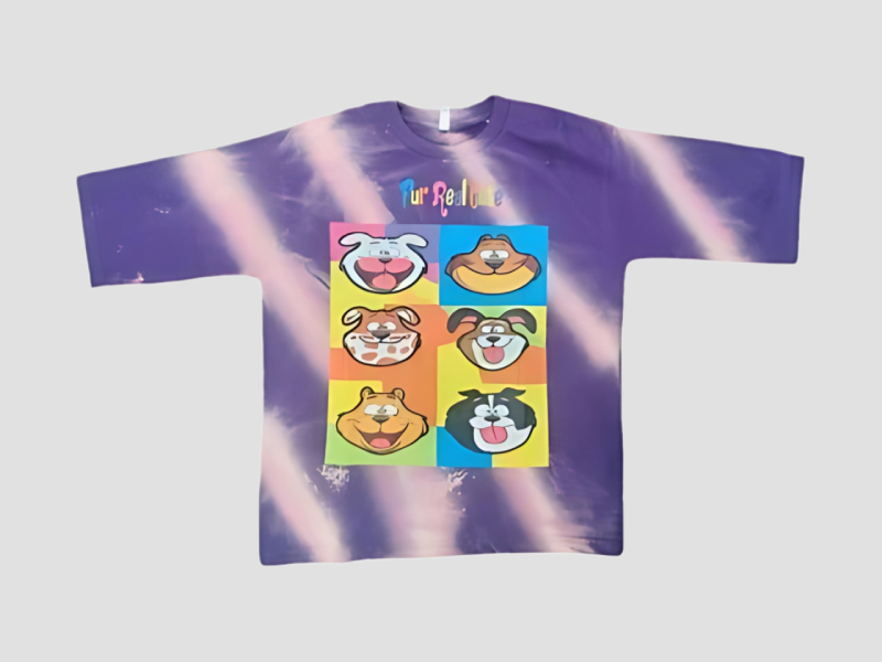 Violet Kids Cotton T Shirt