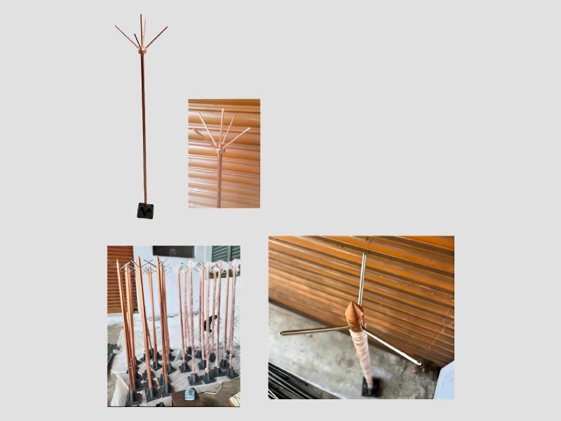 Copper Bonded Lightning Arrester