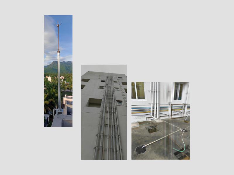 Reliable Lightning Arrester Installation For Enhanced Electrical Safety Systems