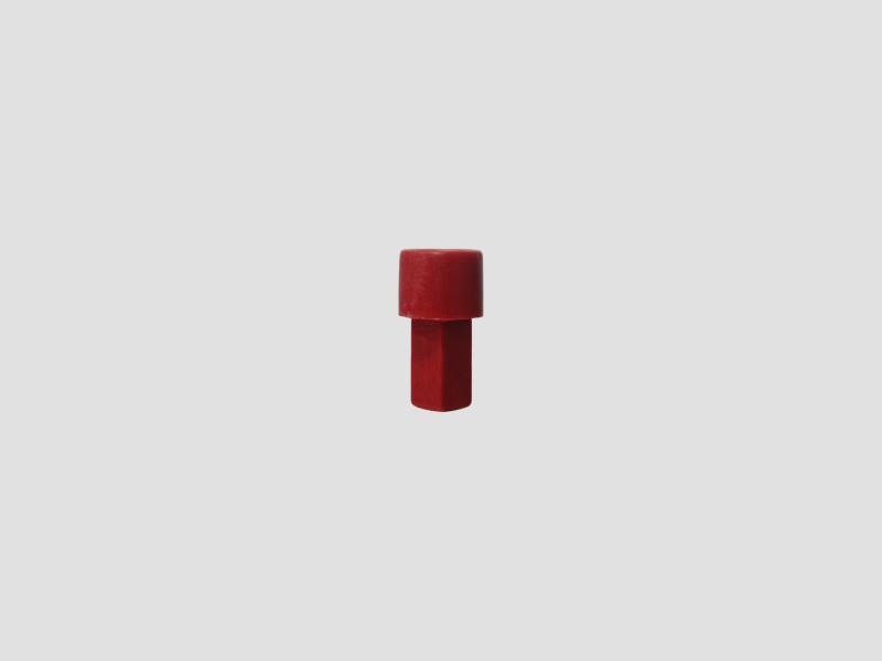 Red Push Button Switch Plastic Type for Electrical Panel Use