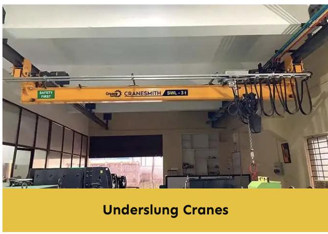Underslung EOT Crane for Low Headroom Applications