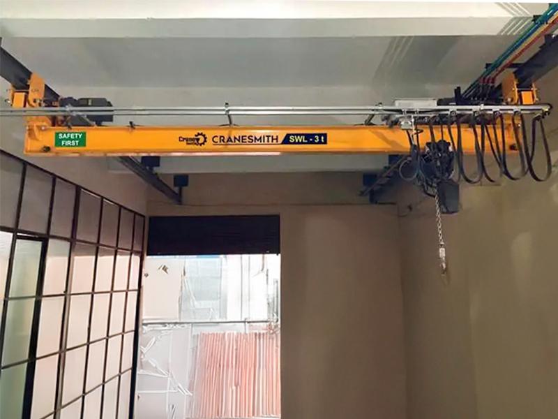 Underslung EOT Crane for Low Headroom Applications