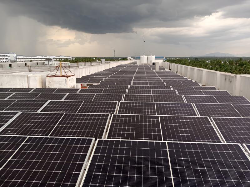 Monocrystalline Solar Panel Ballast Mount For Flat Roofs