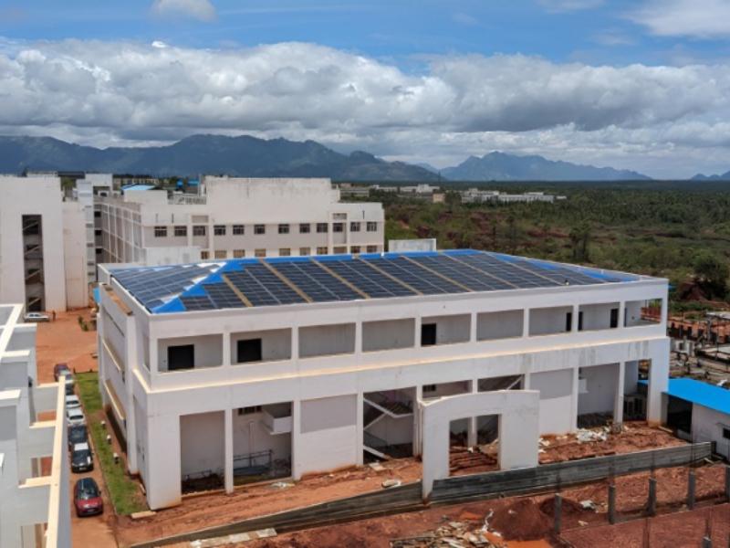 Photovoltaic Solar Panel Metal Sheet Roof Mount For Industrial Sheds