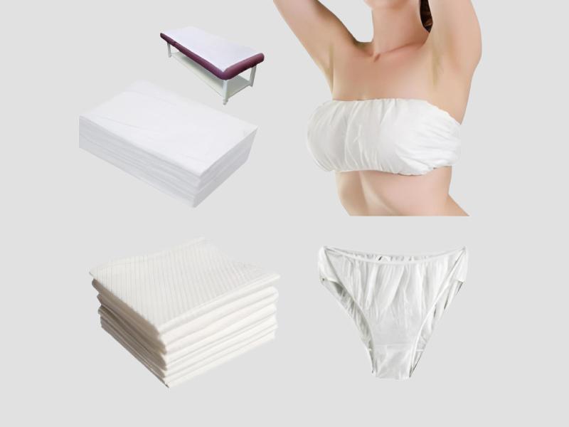 Disposable Spa Kit Non-woven for Salon and Wellness Use