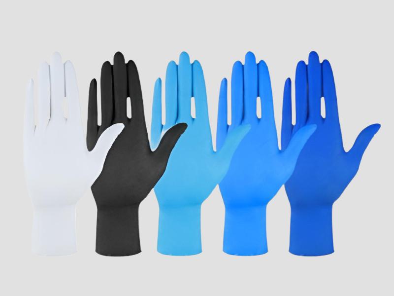 Nitrile Powder Free Gloves Latex Free for Medical Use