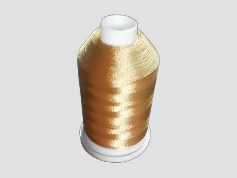 Golden Rayon Thread for Machine Embroidery Big Jerry Basan