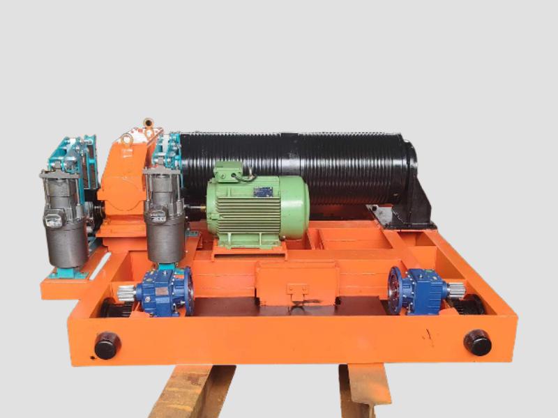 25 Ton Electric Wire Rope Crab Unit – Robust Steel Design – Warehouse Lifting Solution