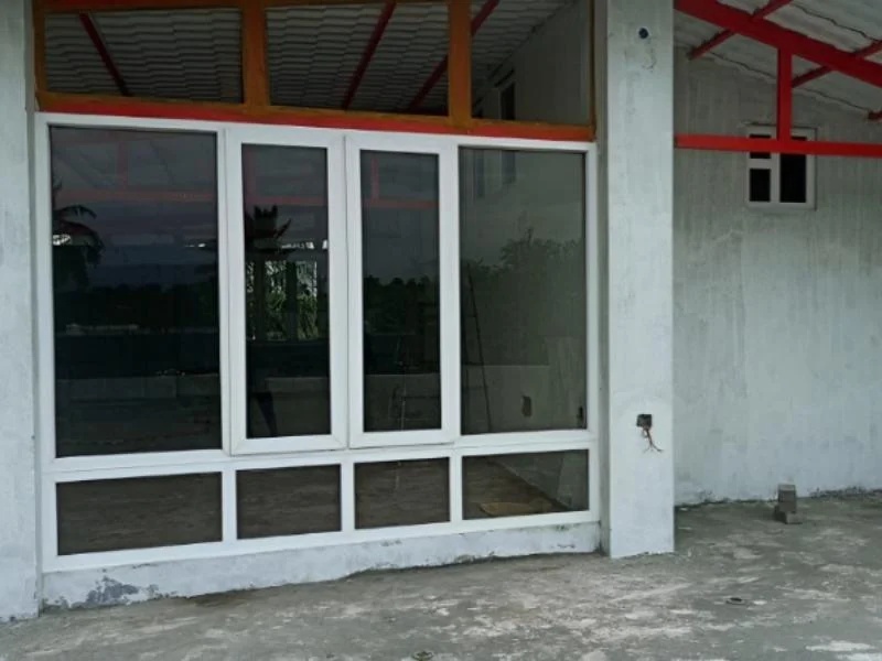 Openable Cum Fixed Window System with Aluminium Frame for Commercial Buildings