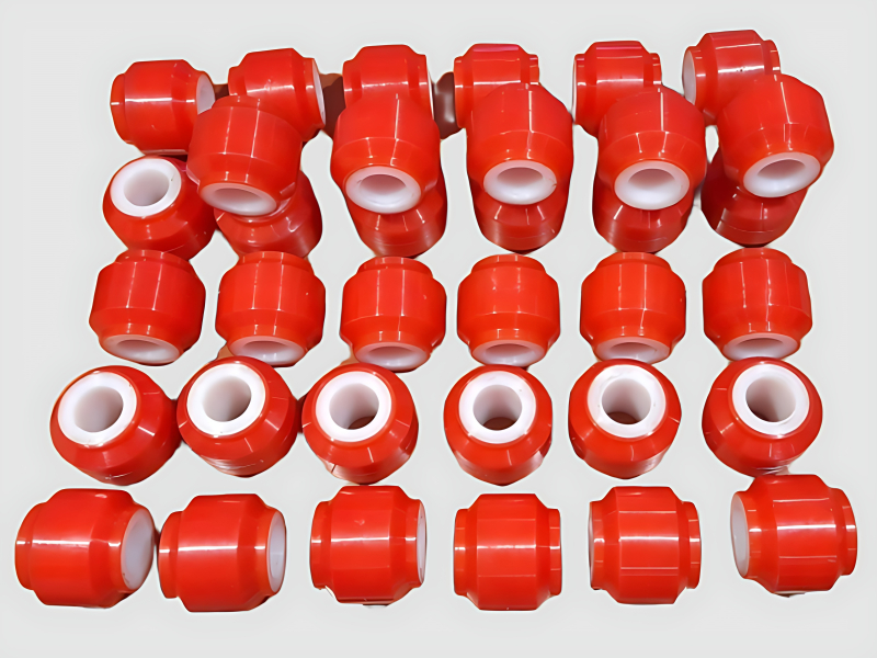 Nylon Insert with Polyurethane Rollers for Industrial Motion Systems
