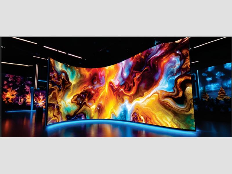 LED Wall and Video Wall Display Systems for Large Scale Visual Use