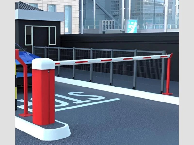Automatic Boom Barrier for Vehicle Parking Access Control