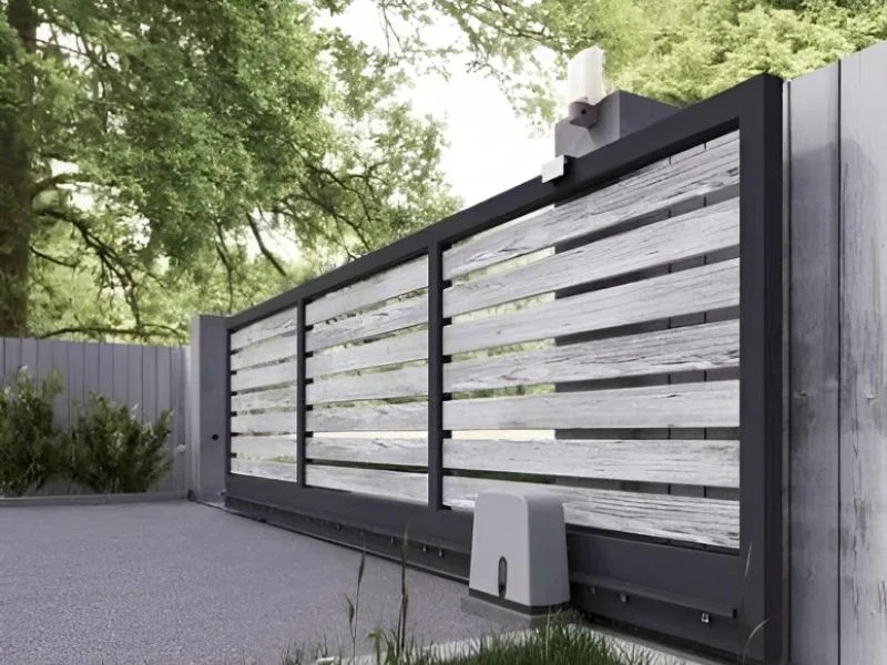 Automatic Industrial Gates for Secure Facility Access