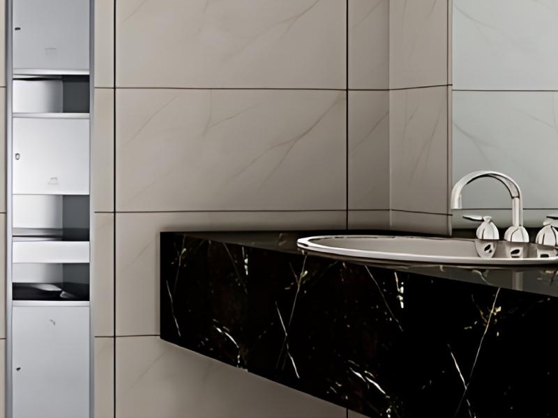 Multifunction Recess Panel With Stainless Steel Hand Dryer