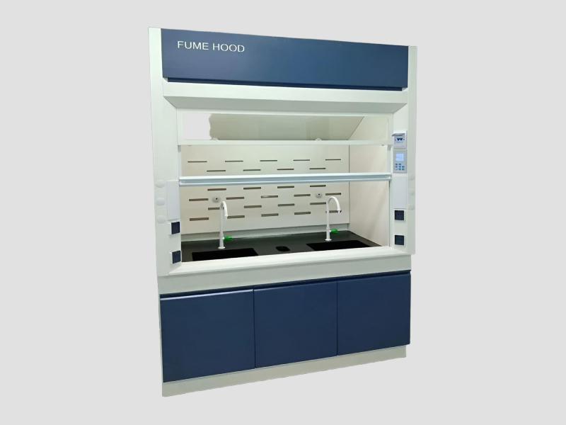 AI Laboratory Chemical Fume Hood Ventilated System For Testing Labs