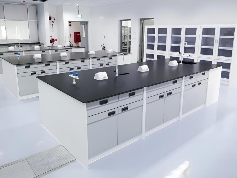 AI Microbiology Labs Table Sterile Use For Research Laboratories