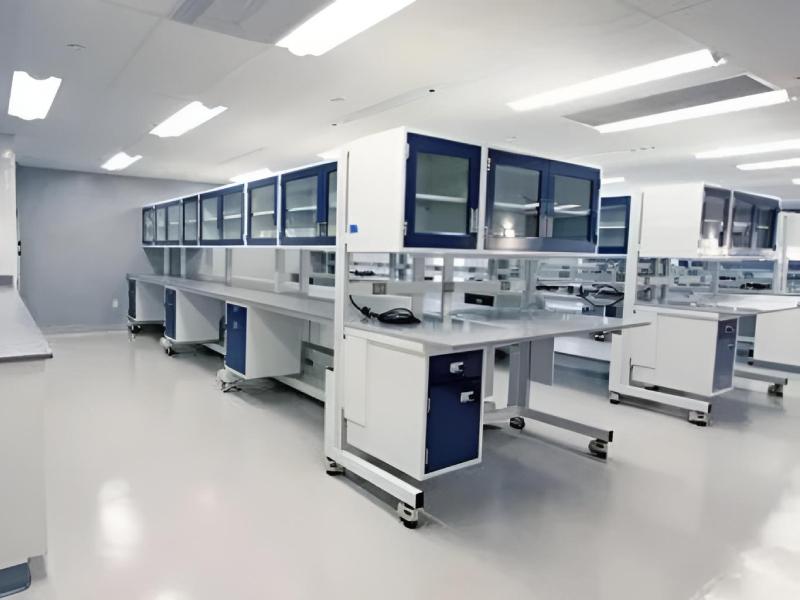 Analysis Room Lab Table Precision Use For Testing Laboratories