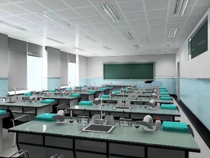 Chemistry Laboratory Workstation Chemical Resistant For Testing Labs