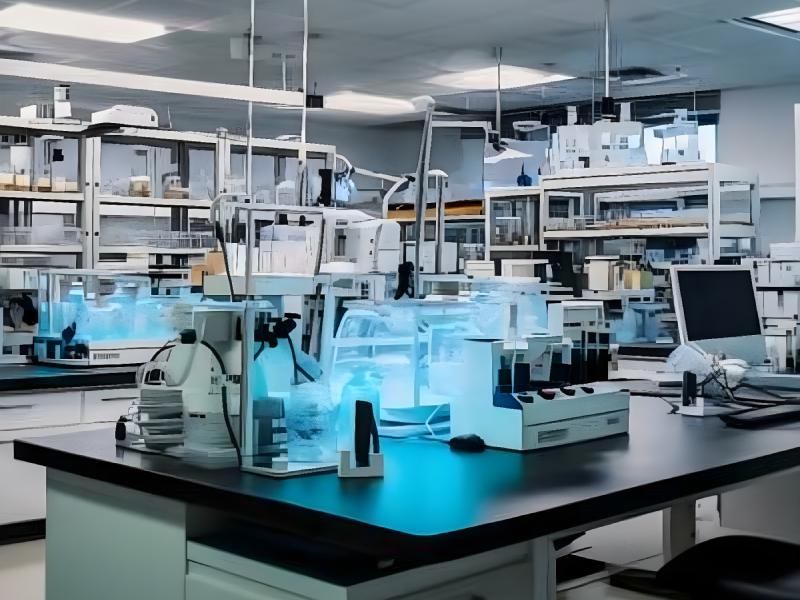 College Physics Laboratory Table For Academic And Research Use