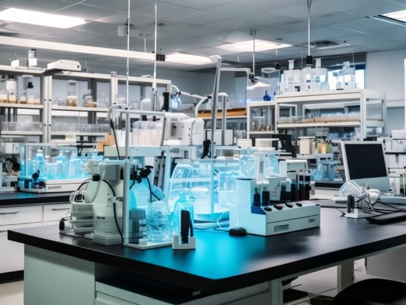 Laboratory Island Table For General Research Applications