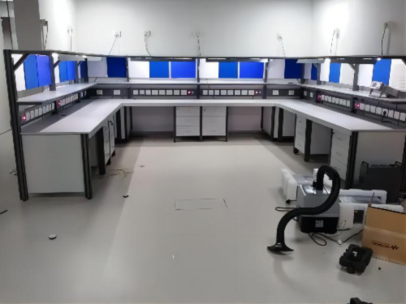 MS Lab Table Mild Steel Build For Institutional Laboratories