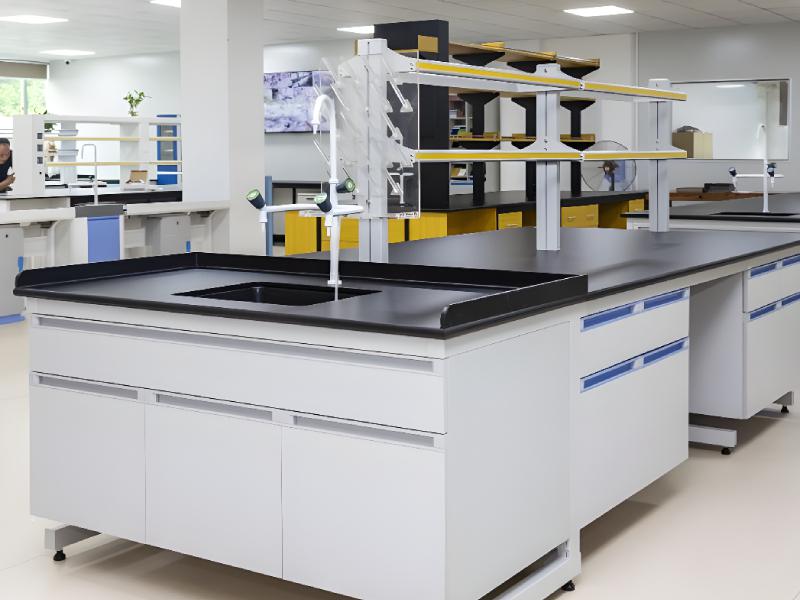 Reagent Shelving Unit For Safe Chemical Storage In Laboratories