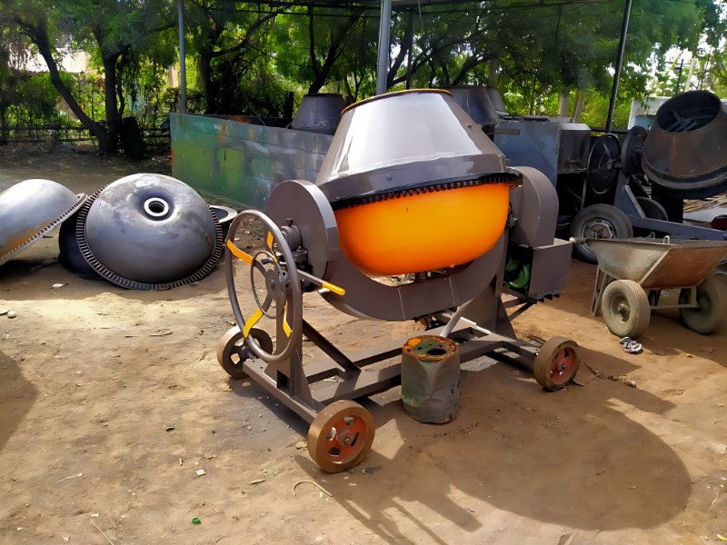 1 Bag Bed Type Concrete Mixer Machine For Civil Projects