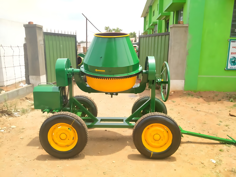 3/4 Bag Electrical Concrete Mixer Machine For Residential Use