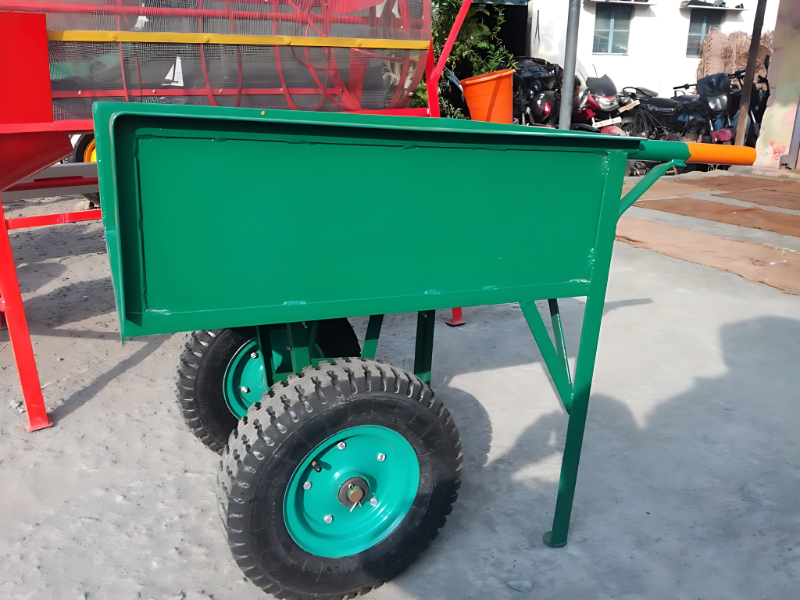 Hollow Block Trolley For Construction Material Transport